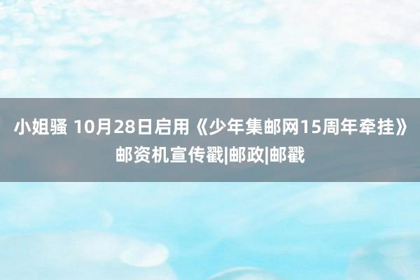 小姐骚 10月28日启用《少年集邮网15周年牵挂》邮资机宣传戳|邮政|邮戳